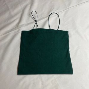 Dark Green Tank Top